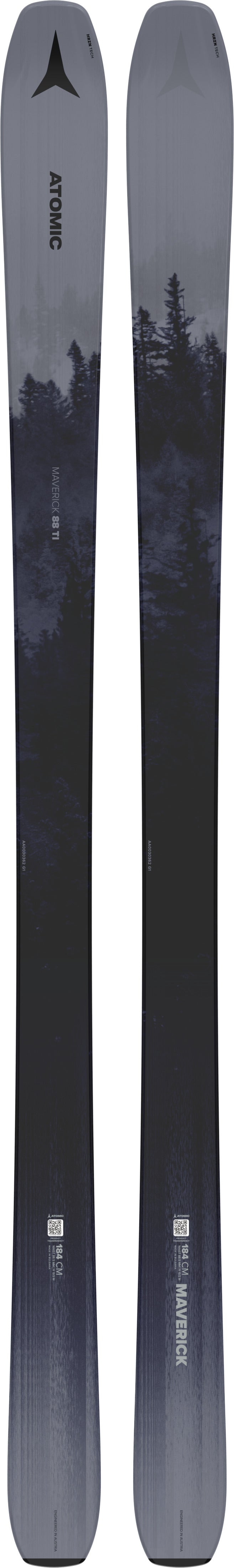 2024 Atomic Maverick 88 Ti Skis NEW + Marker Griffon 13 Bindings - SNS  Boards - Snowboards N Stuff
