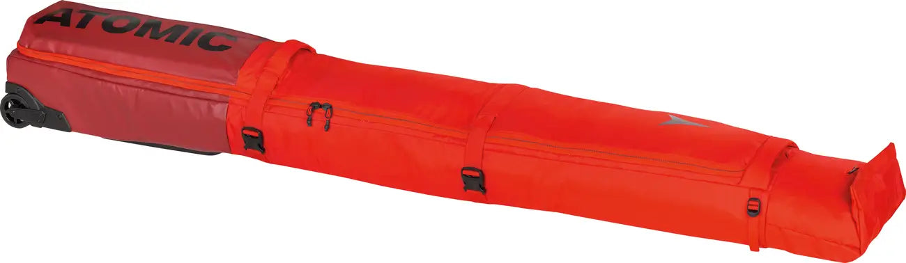 RS DOUBLE SKI WHEELIE BAG RED